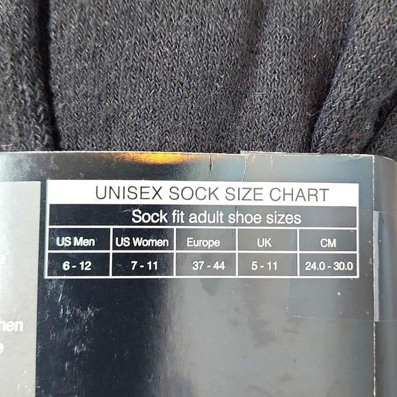 WORKSITE 10 PAIR CREW SOCKS, BLACK WORTH GREY TOEGUARD & HEAL - Picture 5 of 8